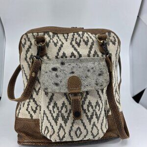 Myra Bag Wild Things Hair-on-Hide Backpack | Western Boho Convertible Bag
